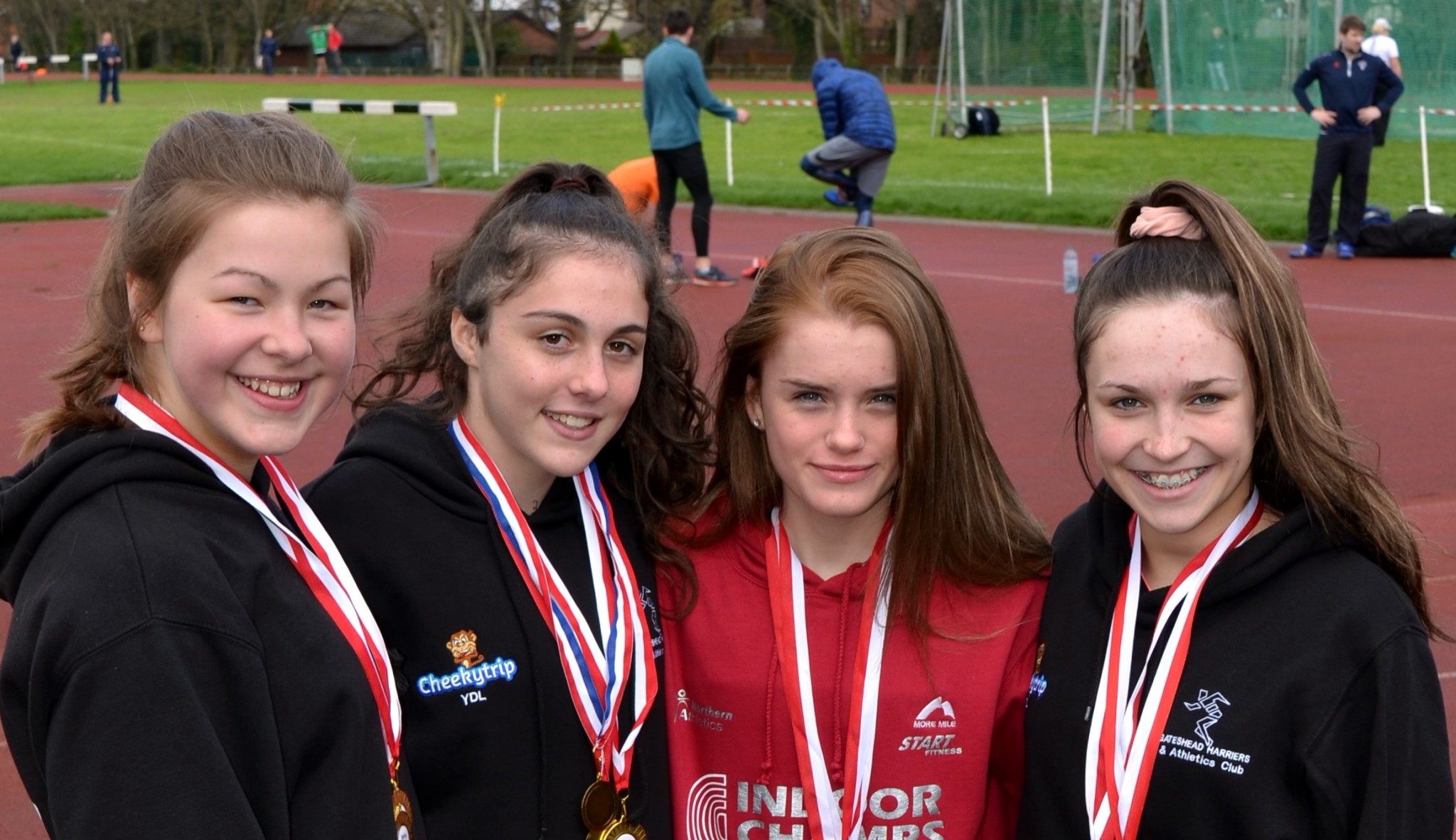 20180428 4 X 100m Relay Squad Gateshed Harriers And AC 20180428 4 x 100m relay squad gateshed harriers and ac